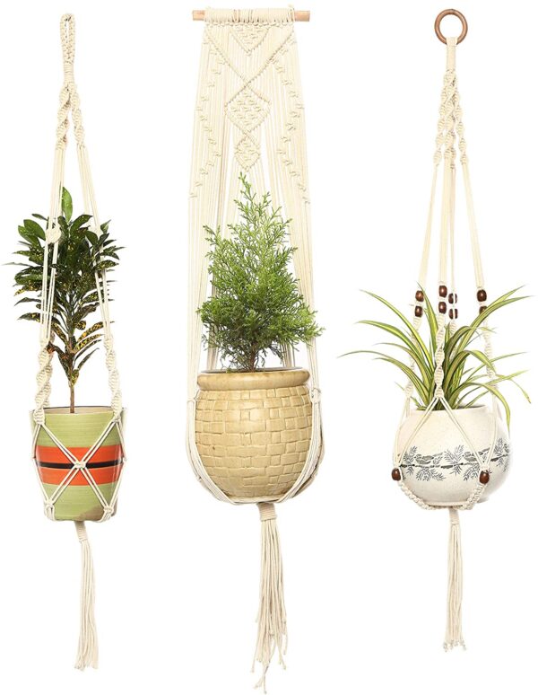 Macrame Woven Plant Hanger