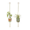 Cotton Macrame Plant Hanger/Indoor Outdoor Hanging Planter