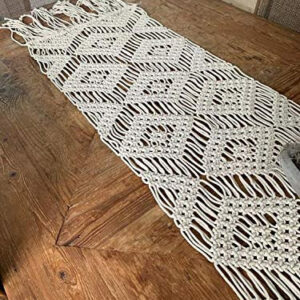 Macrame Table Runner for Home Decor