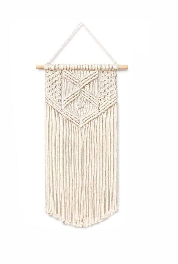 Cotton Macrame Wall Hanging for Home/Office Decor