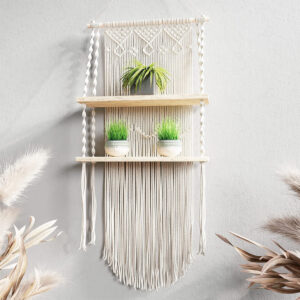 Macrame Wall Hanging Shelf TOPK-27