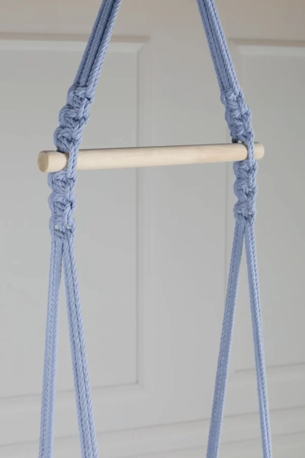 Macrame Hanging Swing for Kids | Baby Swing Indoor/Outdoor