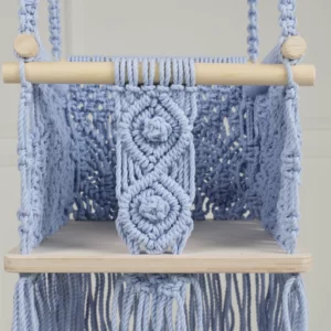 Macrame Hanging Swing for Kids | Baby Swing Indoor/Outdoor