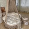 Macrame Tree Diamond Swing Hammock Chair