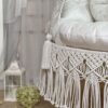 Macrame Umbrella Swing Hammock Chair