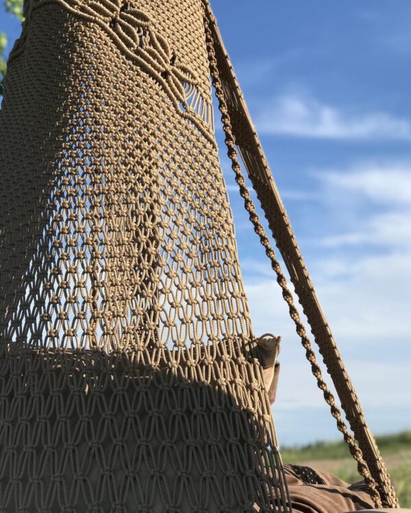 Macrame Boho Barfi Swing Hammock Chair