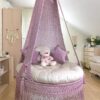 Macrame Plain Makhi Swing