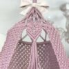 Macrame Plain Makhi Swing