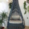 Macrame Diamond Swing Chair