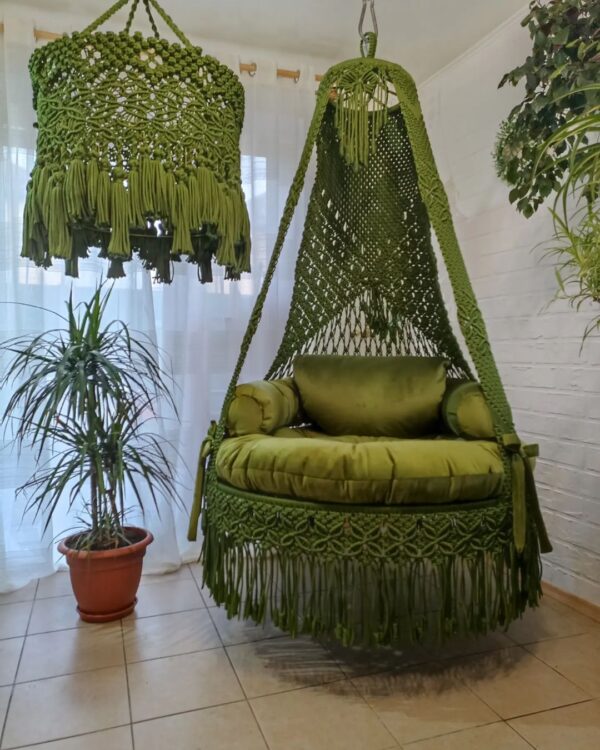 Macrame Dubal Betterfly Swing Chair