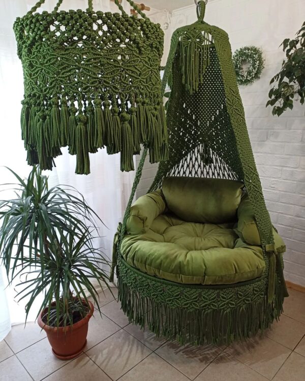 Macrame Dubal Betterfly Swing Chair