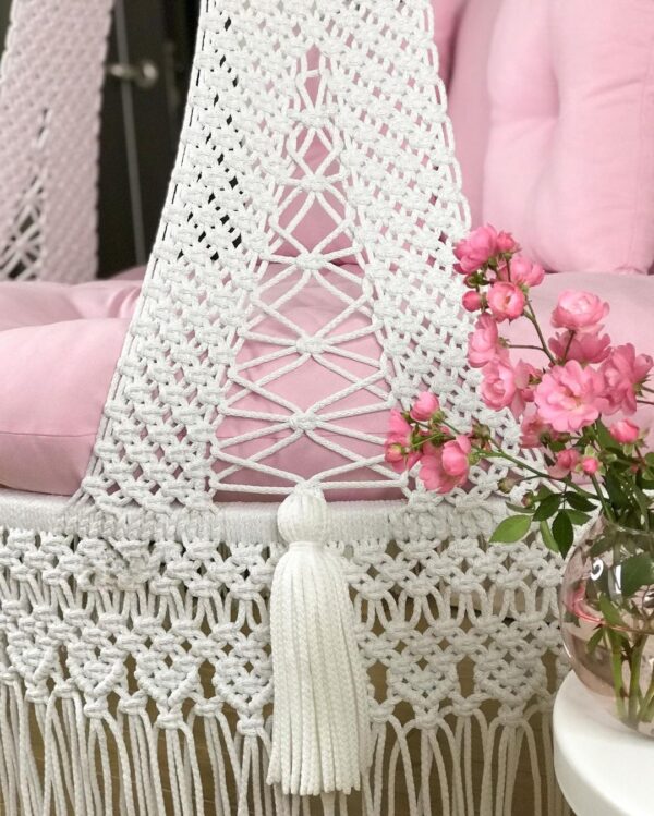 Macrame Plain Swing Chair