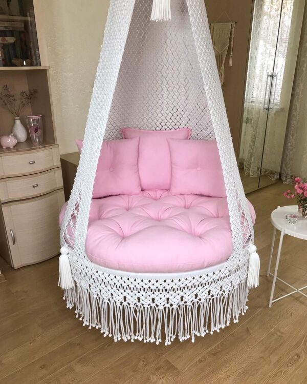 Macrame Plain Swing Chair