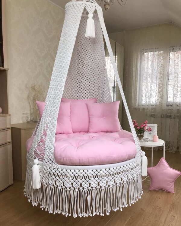 Macrame Plain Swing Chair