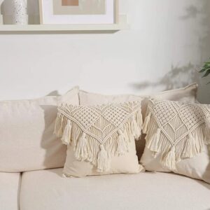 MACRAME CUSHION COVER