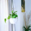 Macrame plant hanger