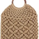 Macrame Mustard Bag