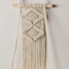 Macrame Leaf Pattern Macrame Wall Hanging