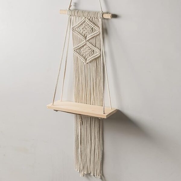 Macrame Leaf Pattern Macrame Wall Hanging