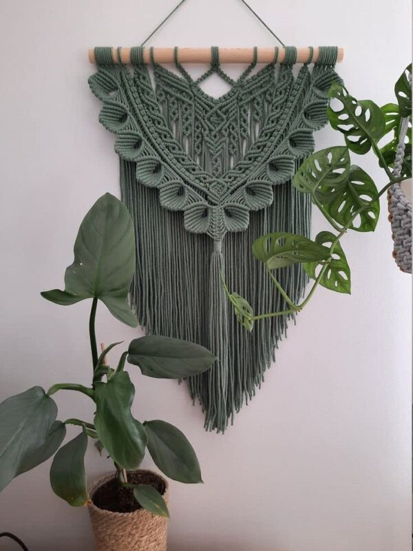 The Top Knott Boho Macrame Wall Hanging & Wall Decor