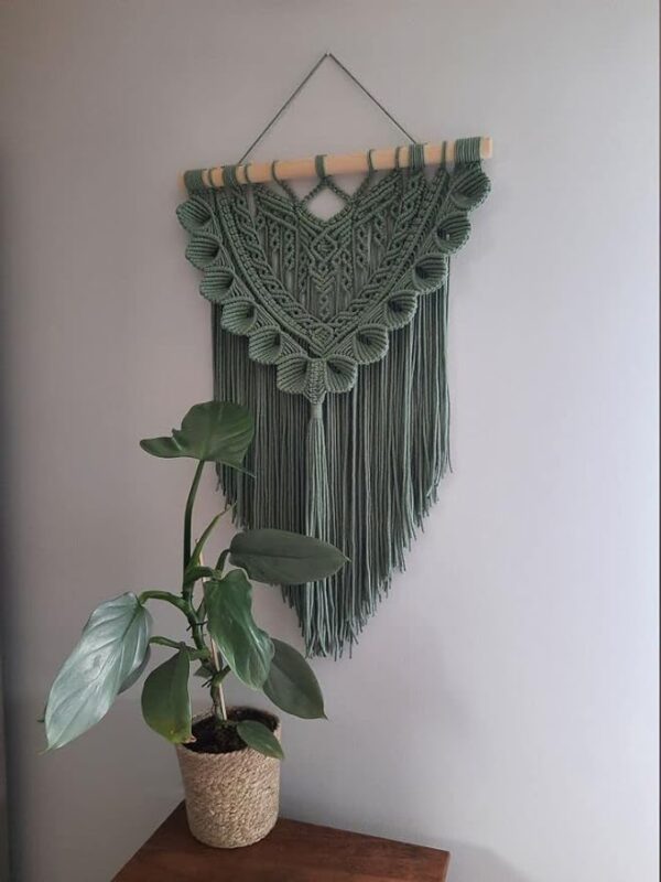 The Top Knott Boho Macrame Wall Hanging & Wall Decor