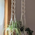 The Top Knott Cotton Hanging Planter