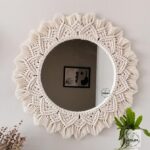 Macrame Mirror Round Bohemian Style