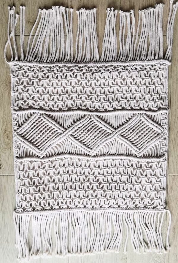 "Boho Macrame Pillow Cover