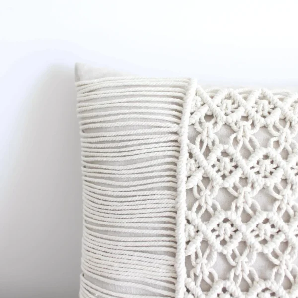 DIY Macrame Cushion Cover Pattern