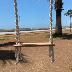 Macrame Wood Swing