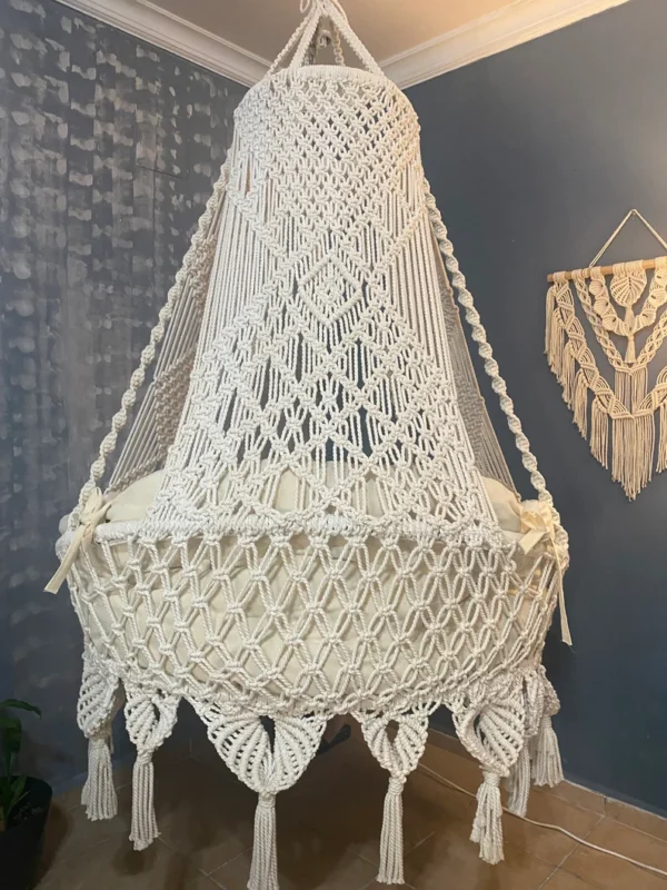 XXL Macrame Hammock Swing Chair