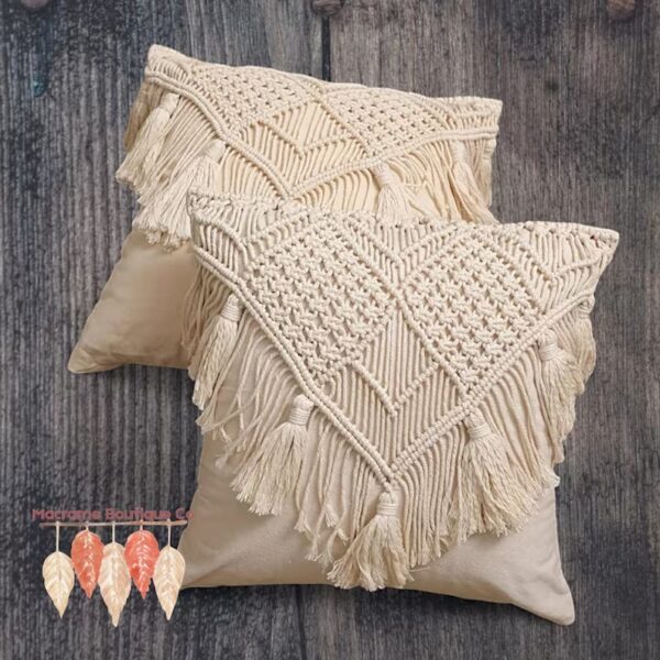 Macrame Cushion Covers