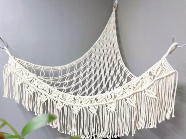Boho Macrame Toy Hammock