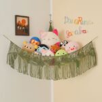Boho Stuffed Animal Storage for Kids