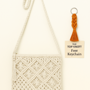 Premium Handmade Macrame Sling Bag for Women