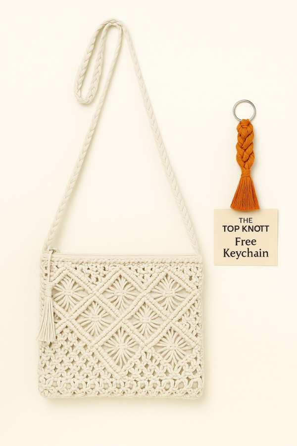 Premium Handmade Macrame Sling Bag for Women
