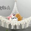 Boho Macrame Toy Hammock