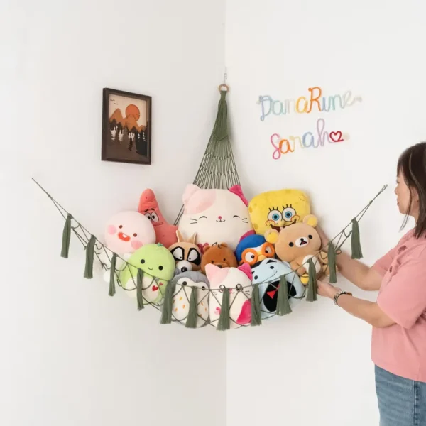 Macrame Toy Hammock