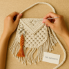 Handmade Macrame Sling Bag for Women