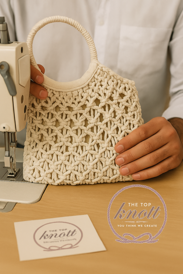 Handmade Macrame Sling Bag for Women