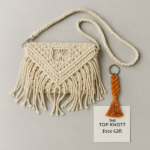 Handmade Macrame Sling Bag for Women