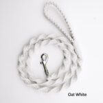 50-Inch Spiral Macrame Dog Leash