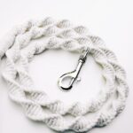 75-Inch Spiral Macrame Dog Leash