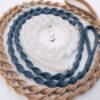 75-Inch Spiral Macrame Dog Leash