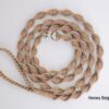 75-Inch Spiral Macrame Dog Leash