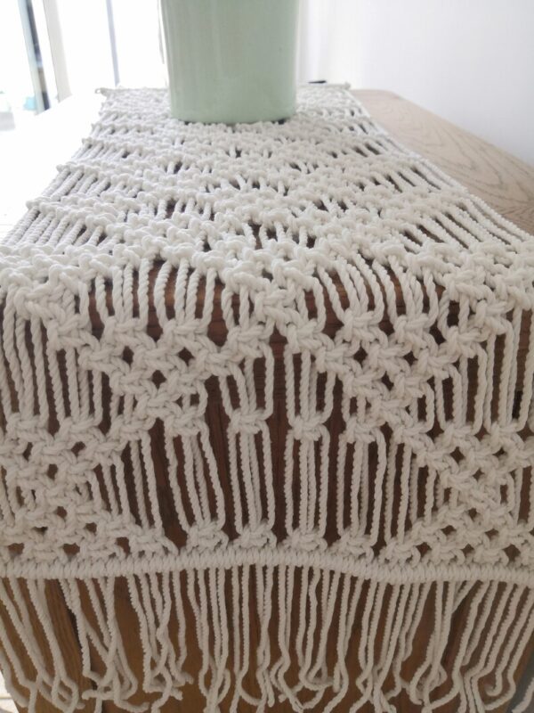 Boho Macramé Table Runner