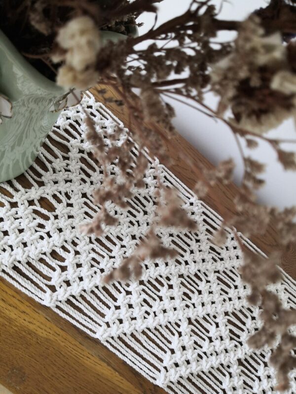 Boho Macramé Table Runner