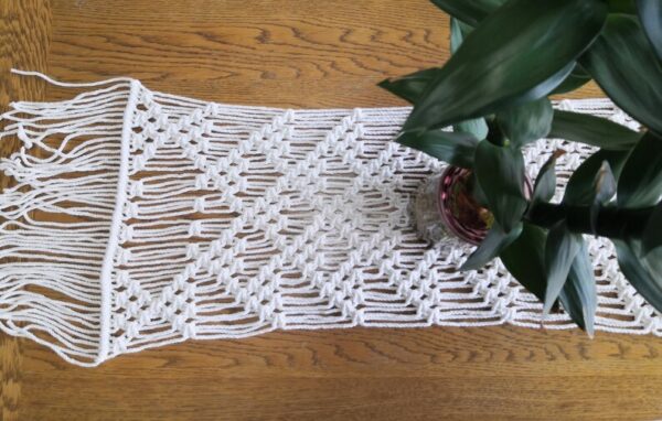 Boho Macramé Table Runner