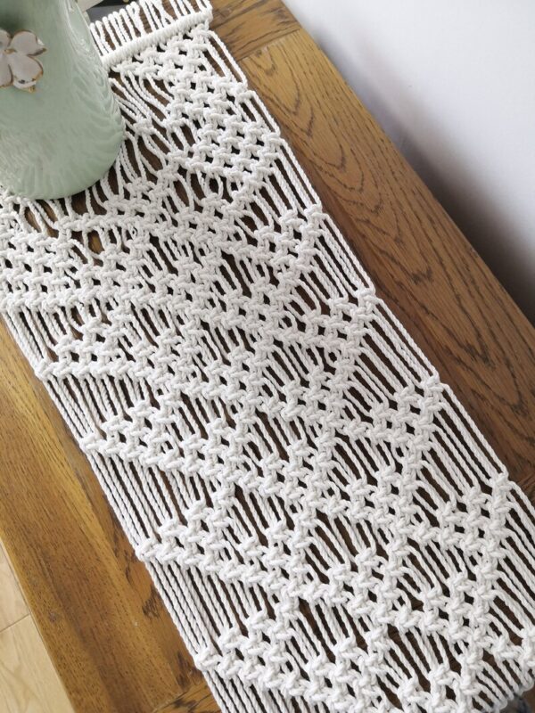 Boho Macramé Table Runner