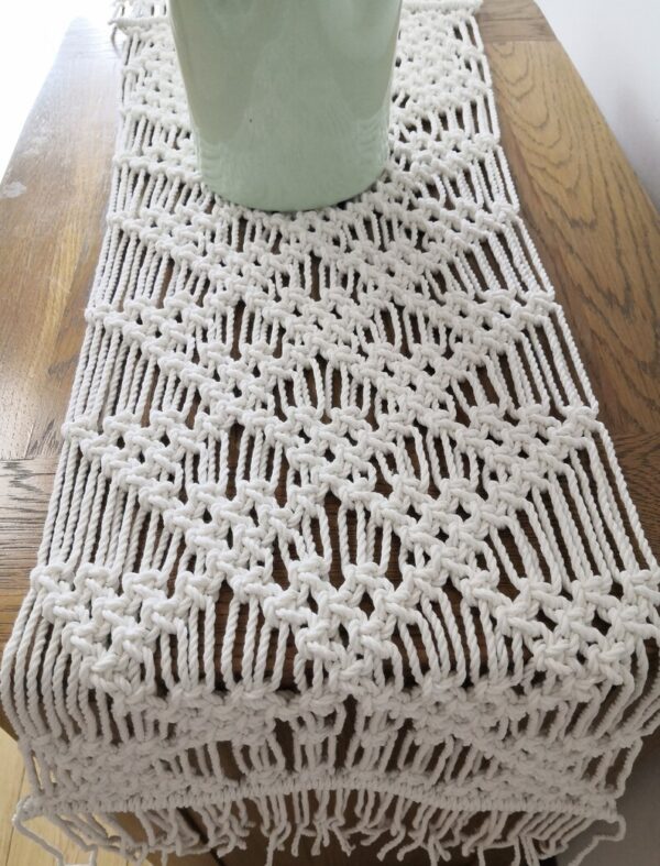 Boho Macramé Table Runner